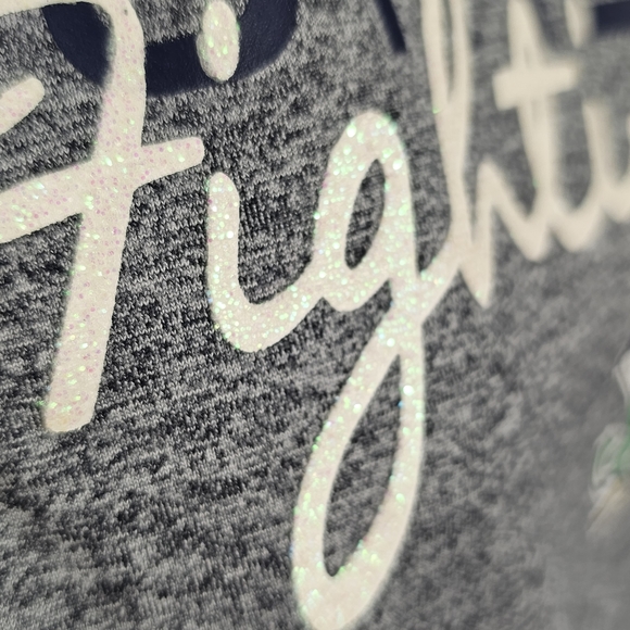 Like New Rivalry Threads Notre Dame Glitter Fighting Irish Open Back Shirt Med - Picture 3 of 12